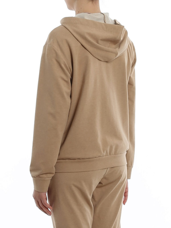 Sweatshirt - Camel shop online: BRUNELLO CUCINELLI
