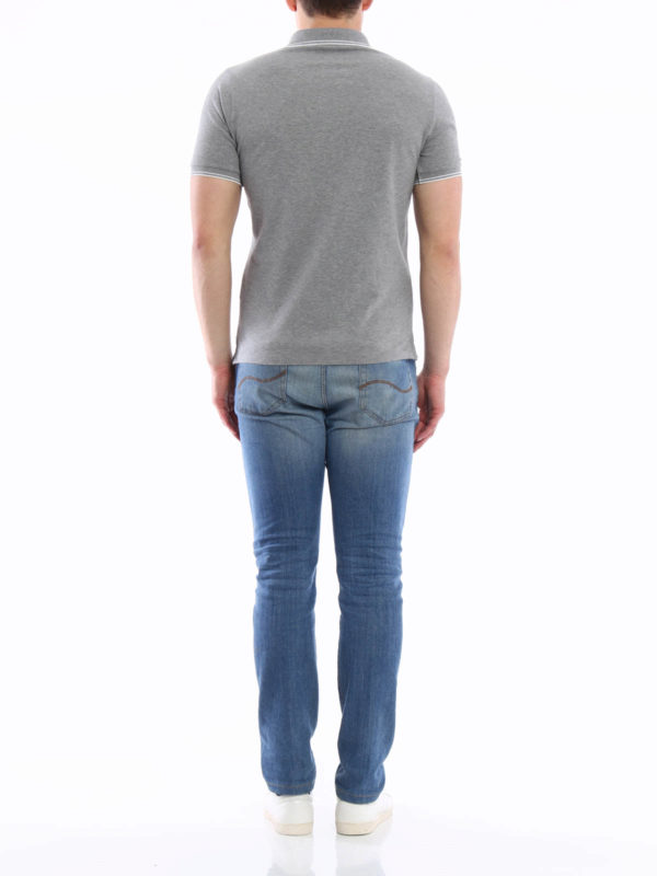 Poloshirt Fur Herren - Grau shop online: STONE ISLAND