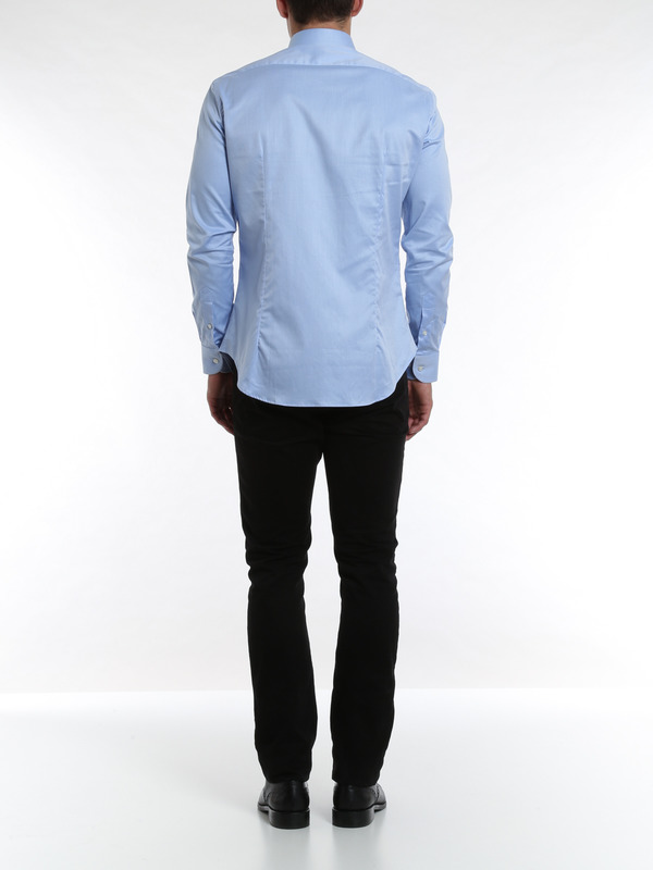 Cotton shirt shop online: ARMANI COLLEZIONI