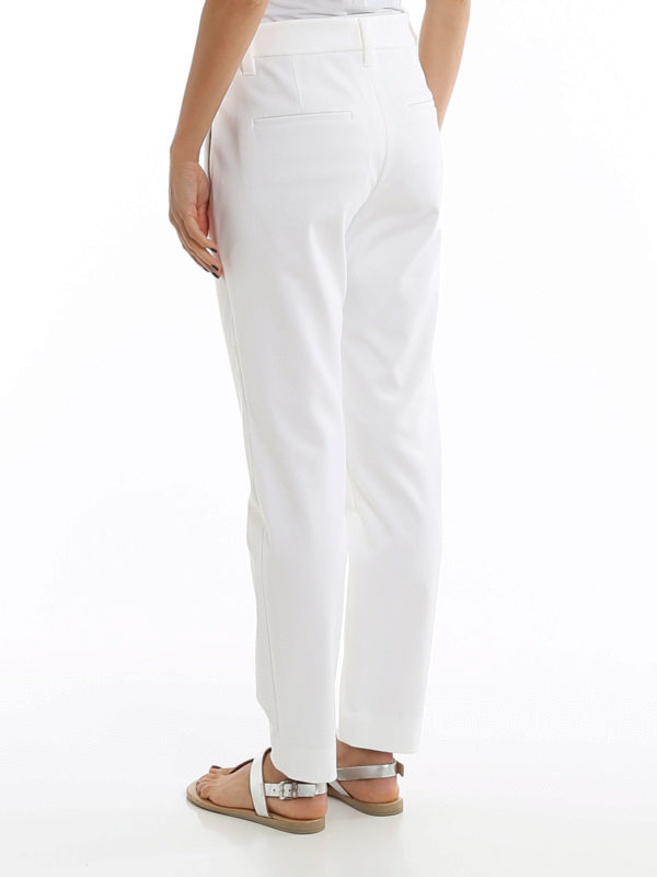 Pantalons Décontractés - Blanc shop online: BRUNELLO CUCINELLI