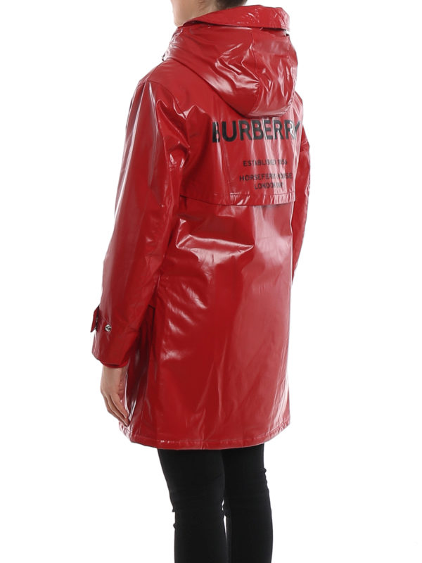 Parka - Rot shop online: BURBERRY