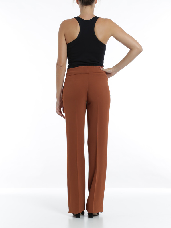 Womens Ankle Length Crepe Pyjama Combo Pack of 2  Spiral RustPolk  S   F Online Store