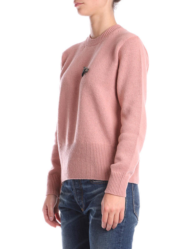 Pullover mit Bienen-Emblem shop online: GUCCI