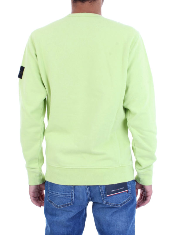 Sweatshirt - Hellgrün shop online: STONE ISLAND