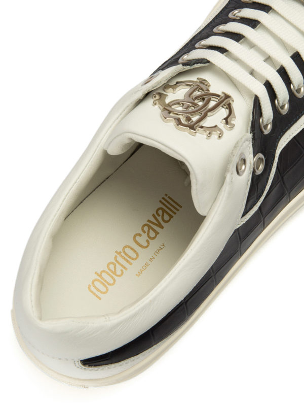 Sneaker Fur Herren - Schwarz shop online: ROBERTO CAVALLI