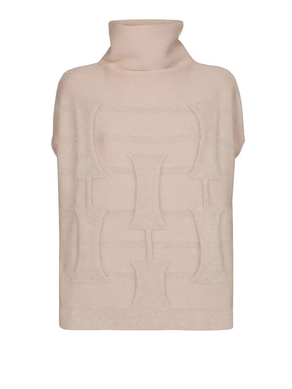 CRUCIANI: Col roulé & Col polo - Pull Col Roulé - Beige