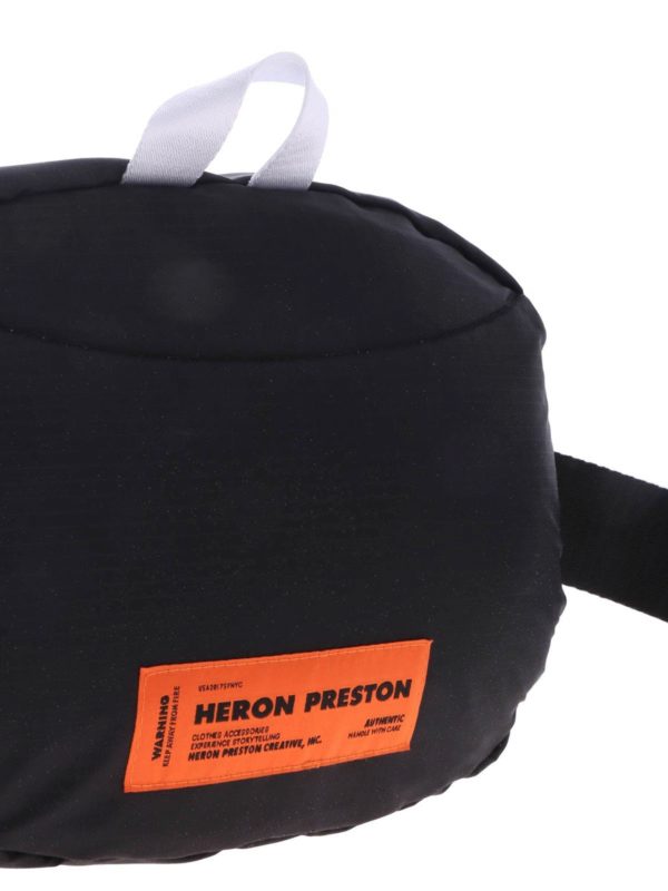 Heron Preston Стиль fanny pack in black|HMNA001S196160071019