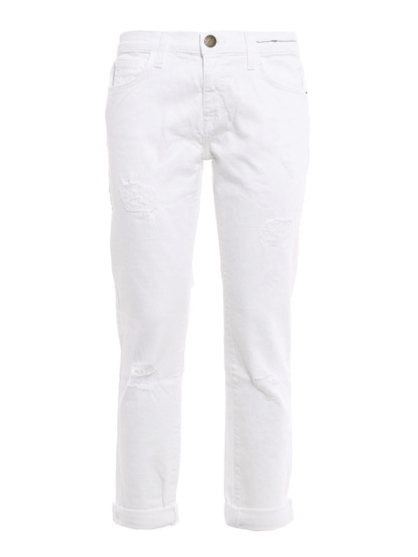 Current/Elliott: Boyfriend - The Fling crop jeans