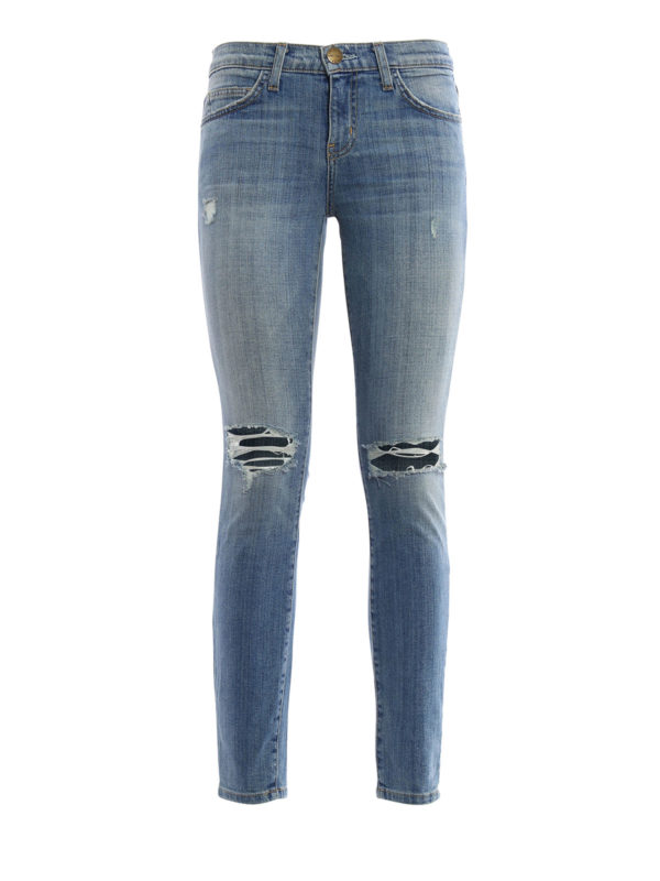 Current/Elliott: skinny jeans - The Stiletto ripped jeans