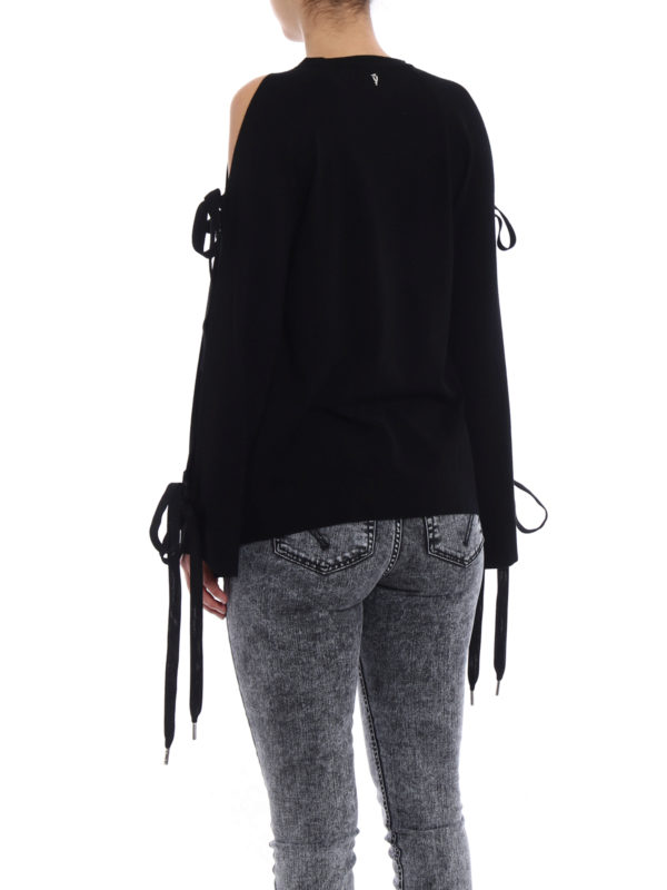 Pull con maxi maniche e cut-out shop online: DONDUP