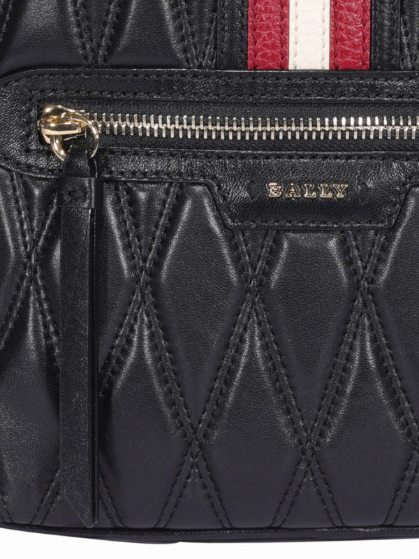 Daffi quilted leather backpack shop online: BALLY