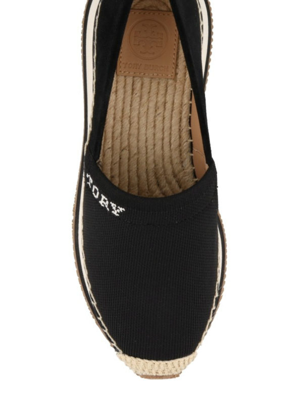 Espadrilles - Schwarz shop online: TORY BURCH