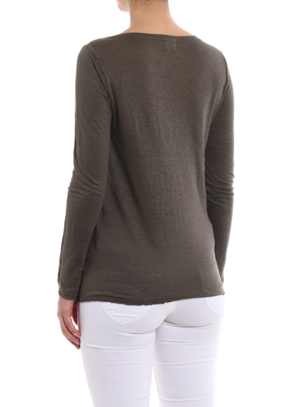 T-Shirt - Vert Foncé shop online: MASSIMO ALBA