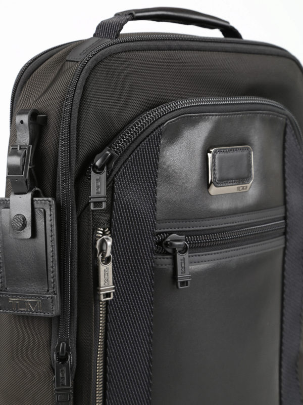 Davis black nylon backpack shop online: TUMI