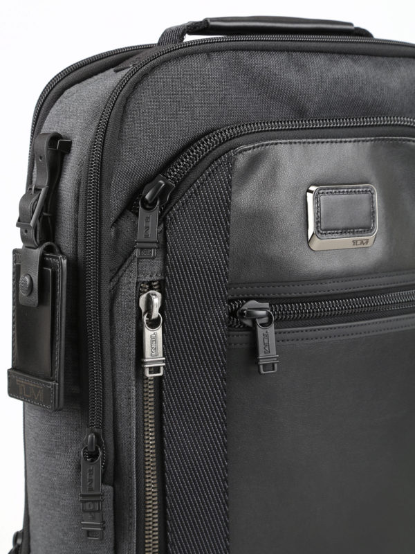 Davis grey nylon backpack shop online: TUMI