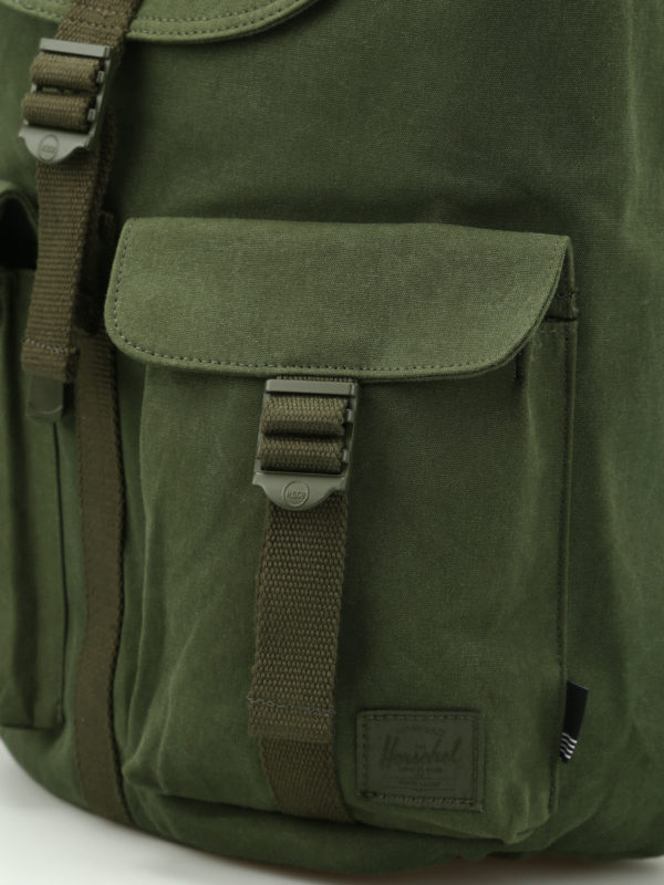 Dawson cotton canvas backpack shop online: HERSCHEL
