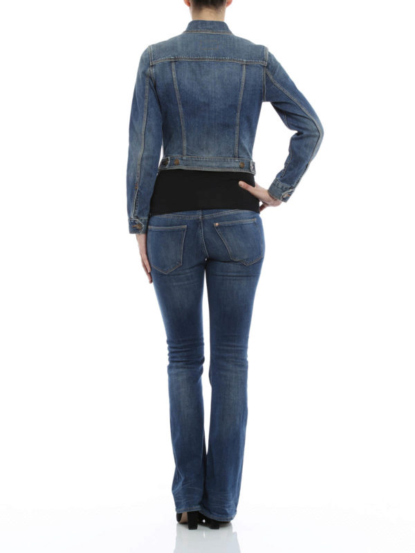 Denim jacket shop online: BURBERRY