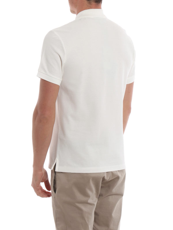 Densford white polo shirt shop online: BURBERRY