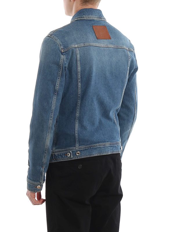 デニムジャケット - ミディアムウォッシュ shop online: DOLCE & GABBANA