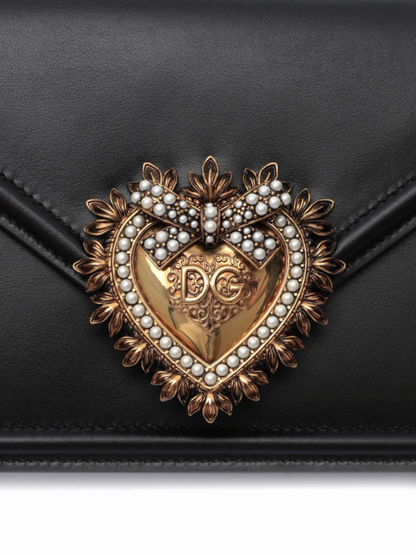 Devotion small leather handbag shop online: DOLCE & GABBANA