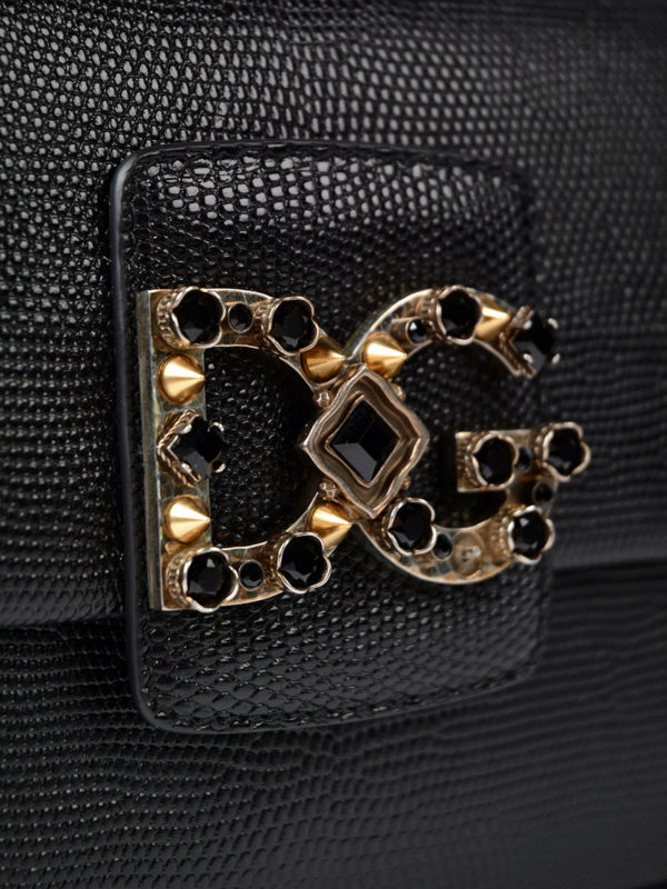 Dolce & Gabbana DG Millennials jewel shoulder bag|BB6393A109580999
