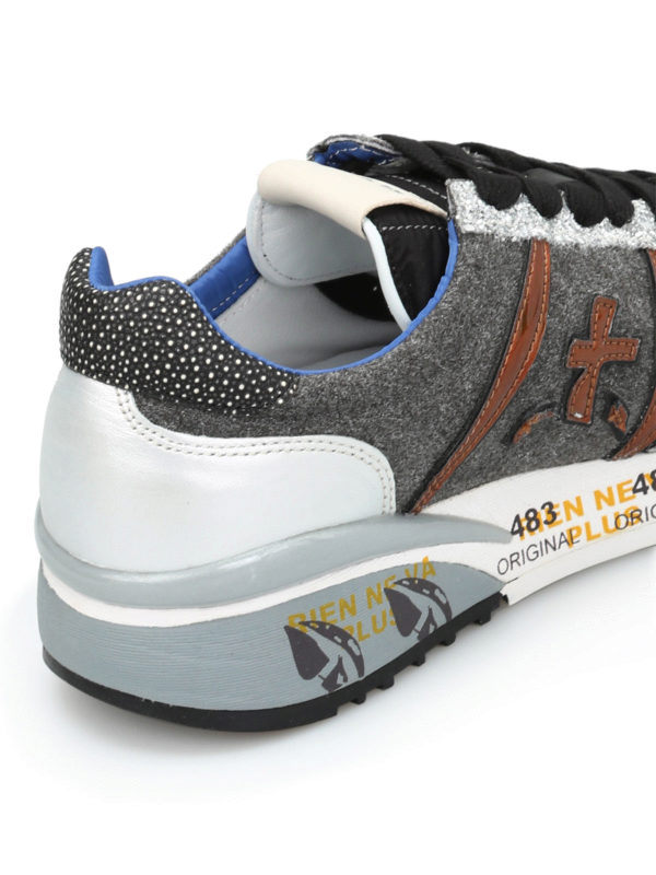 Sneaker Diane con punta glitterata shop online: PREMIATA