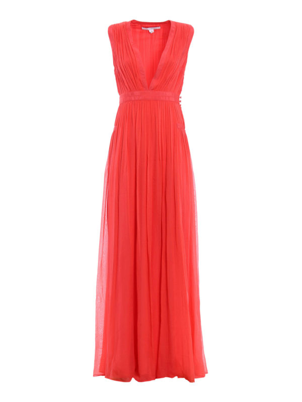 Diane von Furstenberg: evening dresses - Lelani pleated dress