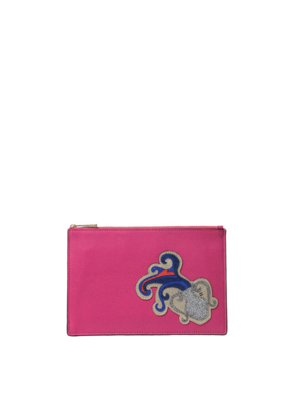 Diane von Furstenberg: Portefeuilles - Portefeuilles Fuchsia Pour Femme