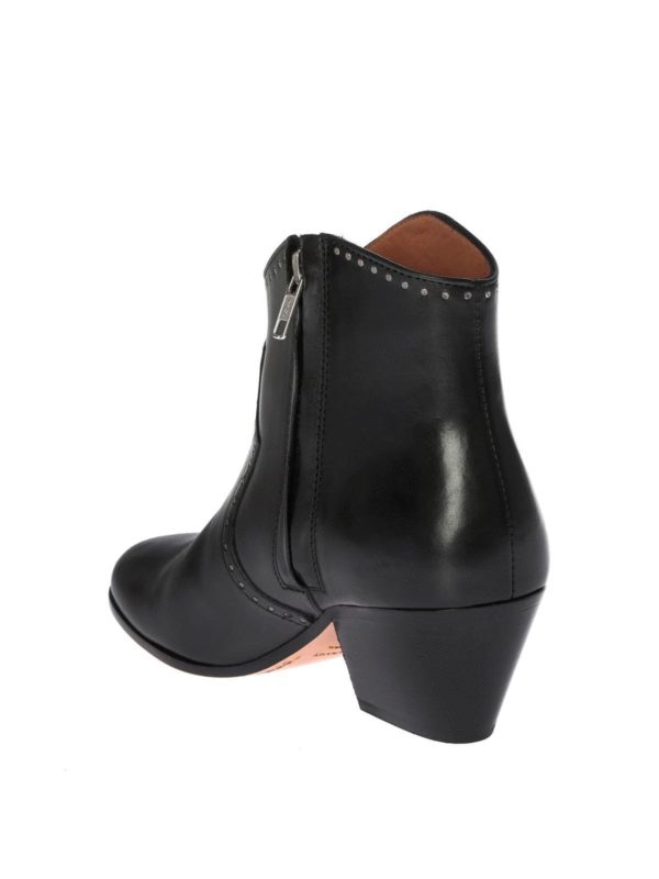 Dicker black boots shop online: ISABEL MARANT