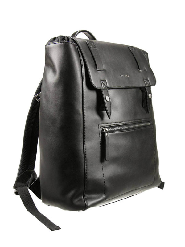 DIESEL: backpacks online - Beat Flap leather backpack