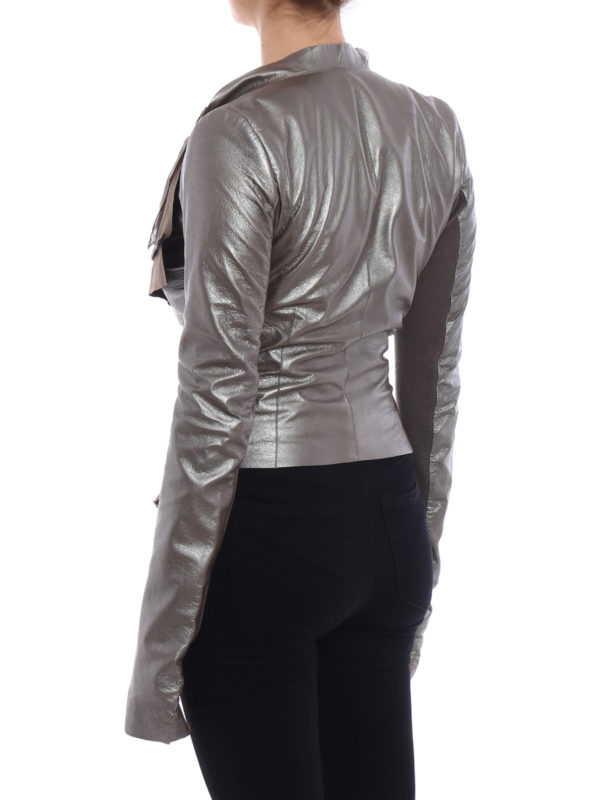 Dirt S/S 18 lambskin jacket shop online: RICK OWENS HUN