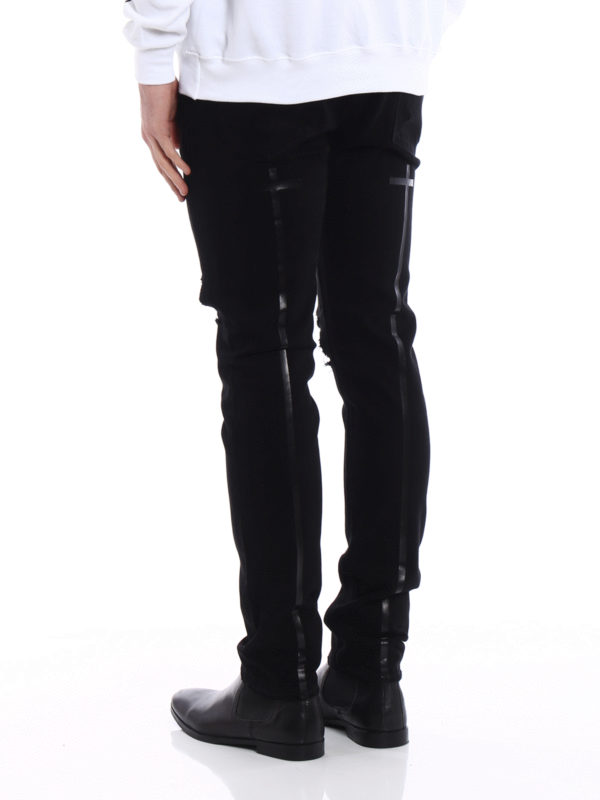 Jeans neri consumati shop online: RTA