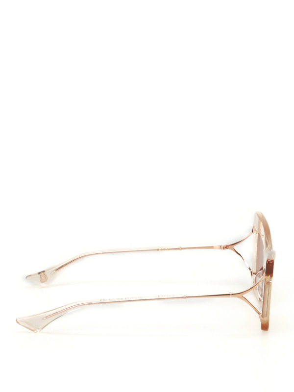 DITA: sunglasses online - Erasur sheer frame sunglasses