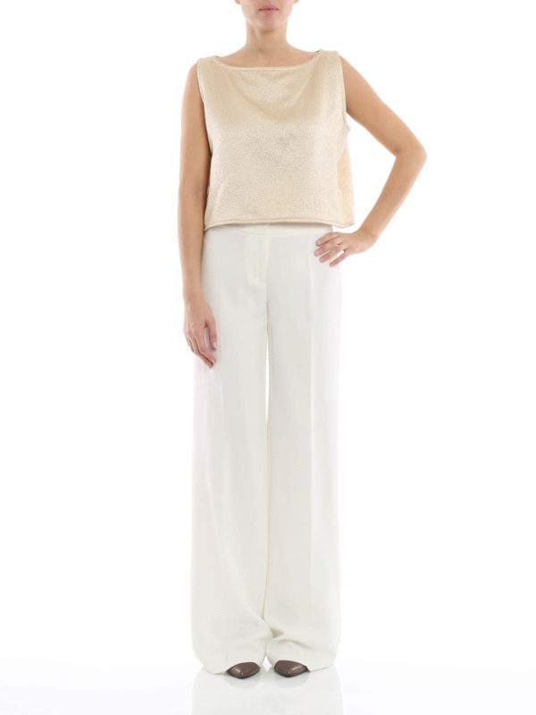 DKNY: Tailored & Formal trousers online - Wide leg pants