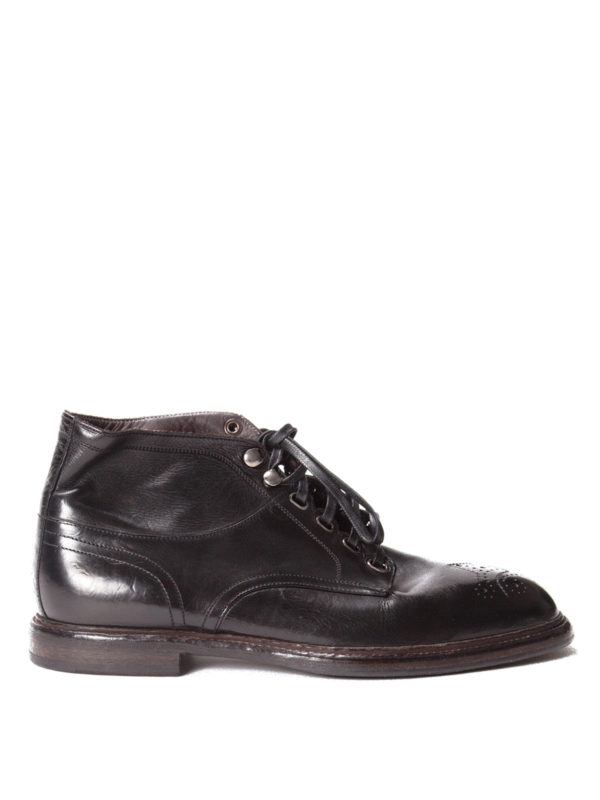 DOLCE & GABBANA: Stiefeletten - Stiefelette - Schwarz