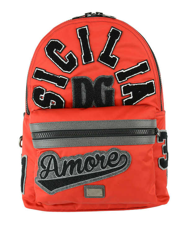 DOLCE & GABBANA: backpacks - Volcano Sicily backpack