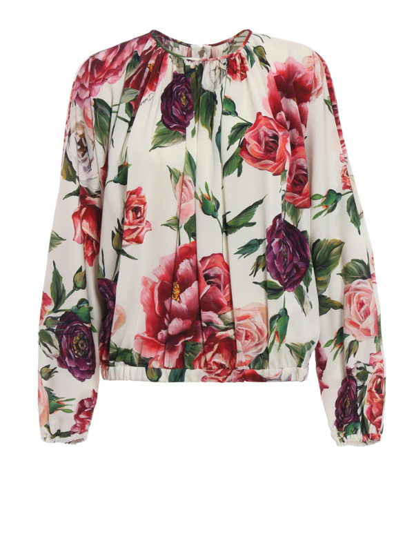 DOLCE & GABBANA: Blusas - Blusa - Estampado