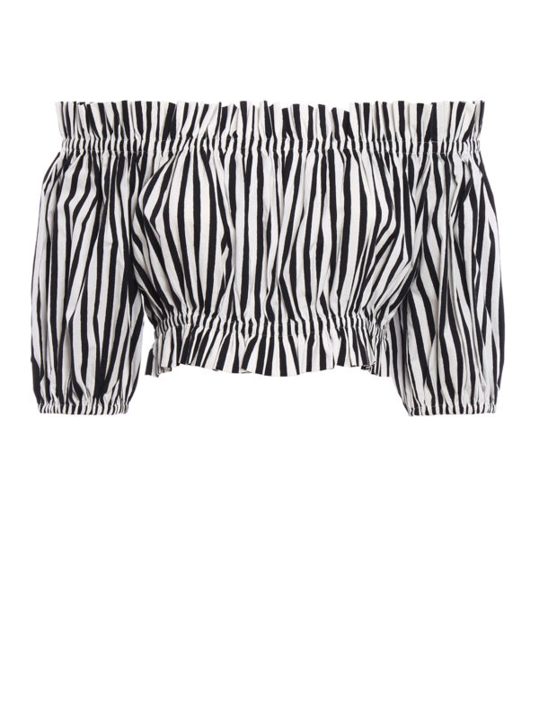 DOLCE & GABBANA: Blusen - Bluse - Weiß