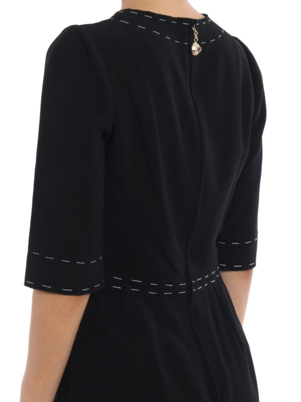DOLCE & GABBANA buy online Knielanges Kleid - Einfarbig