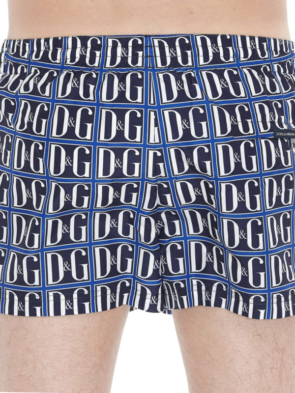DOLCE & GABBANA buy online D&G print swim shorts