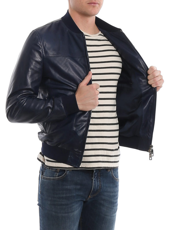 DOLCE & GABBANA buy online Nappa bomber jacket