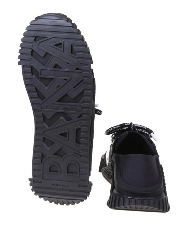 DOLCE & GABBANA buy online NS1 mixed materials slip ons