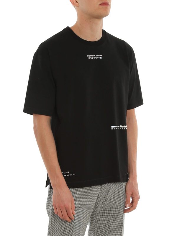 DOLCE & GABBANA buy online Rubberised logo T-shirt