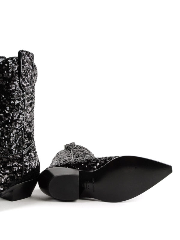 DOLCE & GABBANA buy online Sequined Cowgirl boots