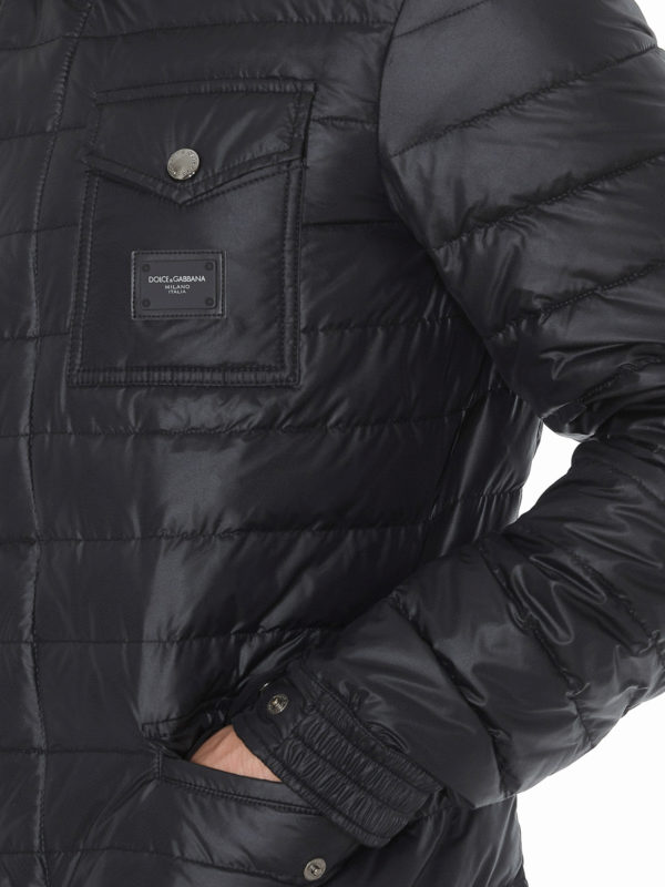 DOLCE & GABBANA buy online ダウンジャケット - 黒