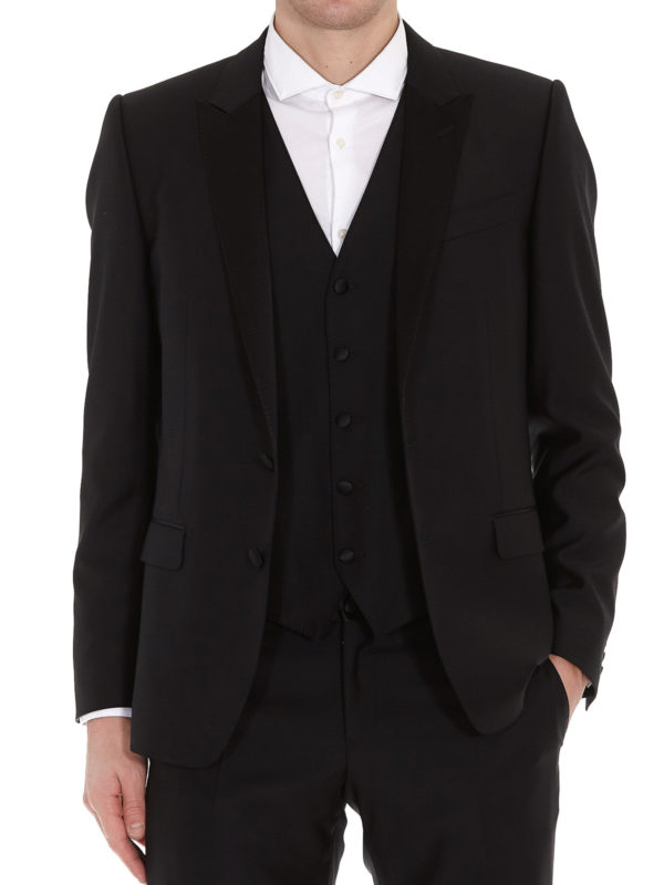 DOLCE & GABBANA buy online Smoking tre pezzi in lana