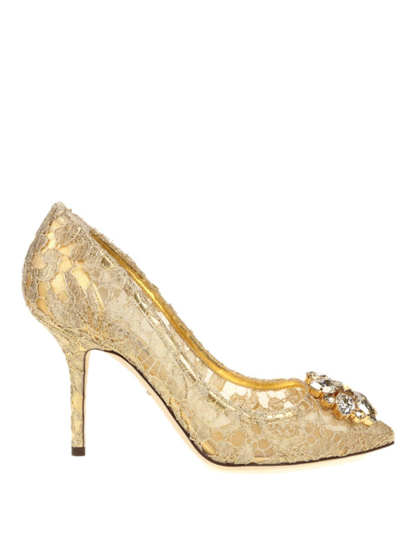 DOLCE & GABBANA: Pumps - Pumps - Gold