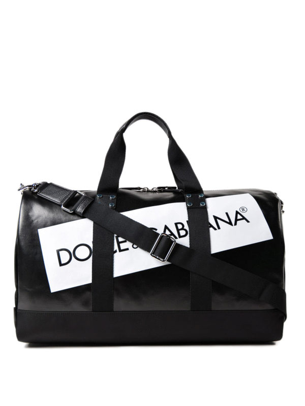バッグ Dolce&Gabbana boston bag 5 zip printed Dolce & Gabbana Boston logo detailed duffle bag|BM1519AN499HNI67