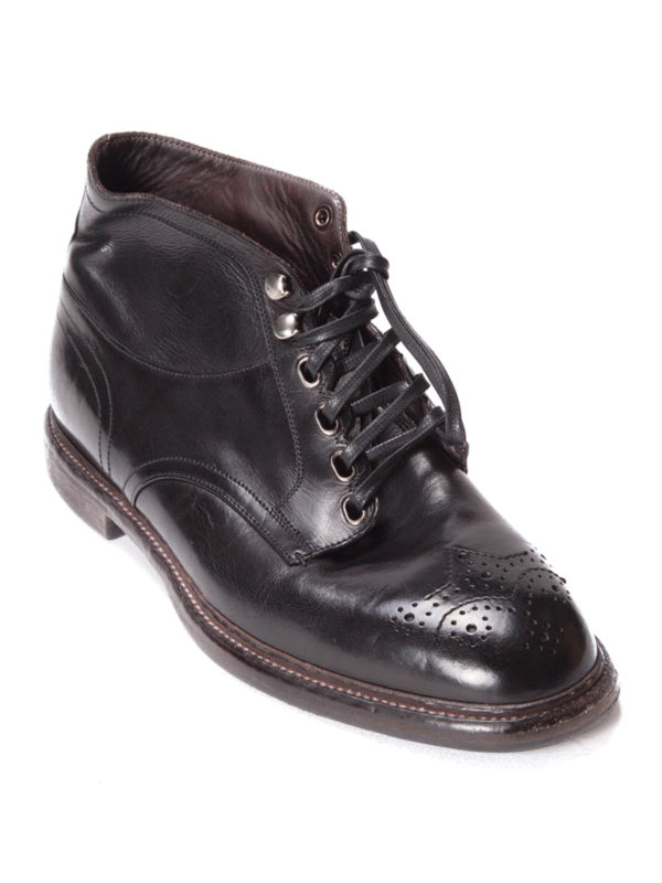 DOLCE & GABBANA: Stiefeletten online - Stiefelette - Schwarz