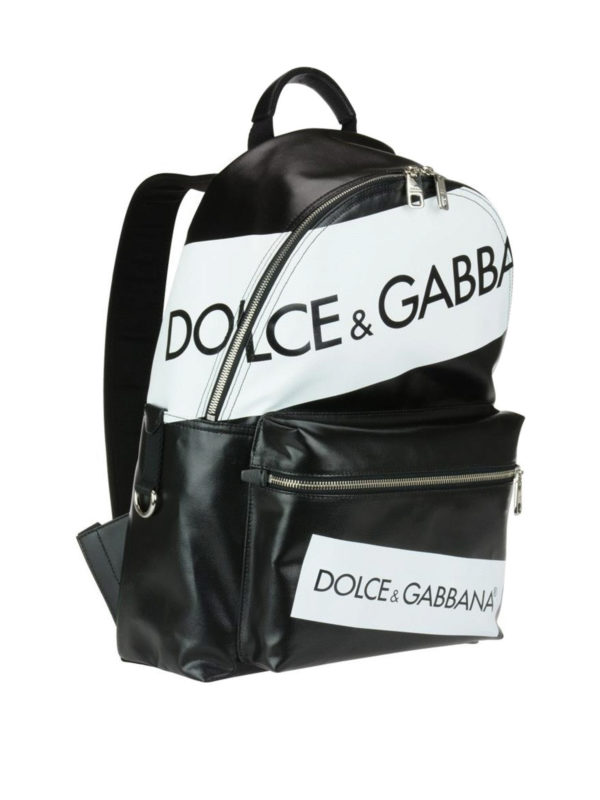 DOLCE & GABBANA: backpacks online - Vulcano logo backpack